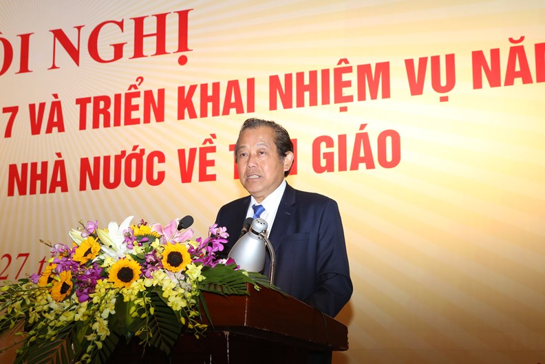 Phó Thủ tướng Trương Hòa Bình dự triển khai nhiệm vụ công tác tôn giáo - ảnh 2